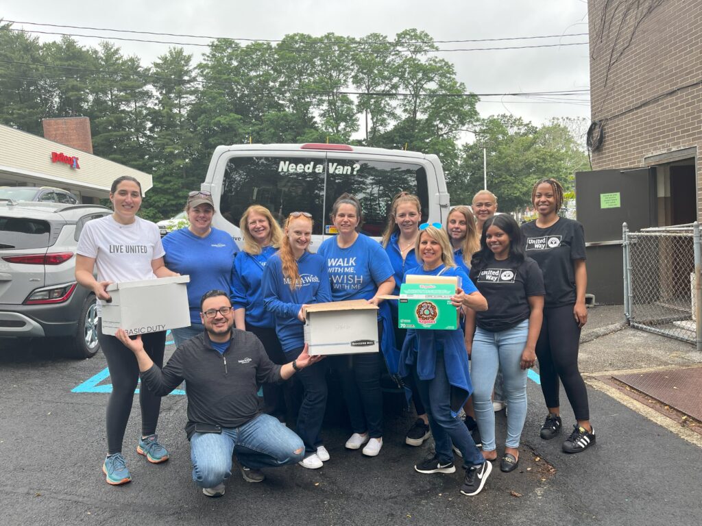 Make a Wish Foundation was one of the organizations that participated in United Way's shred event.