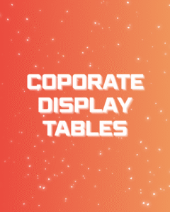 2026 Summit Corporate Display Tables