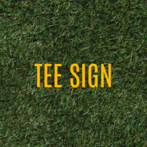 2026 Day of Golf Tee Sign